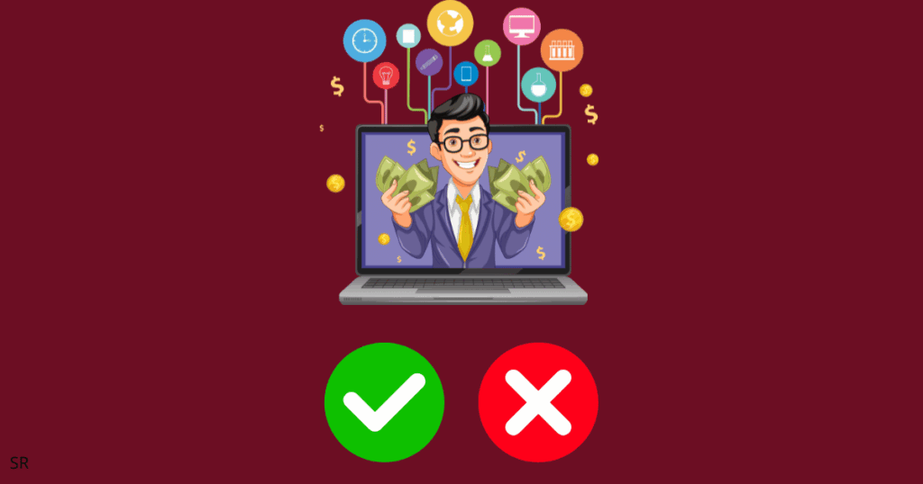 a guy in the picture with cash and ideas 