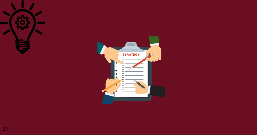 an image showing a bulb with strategy