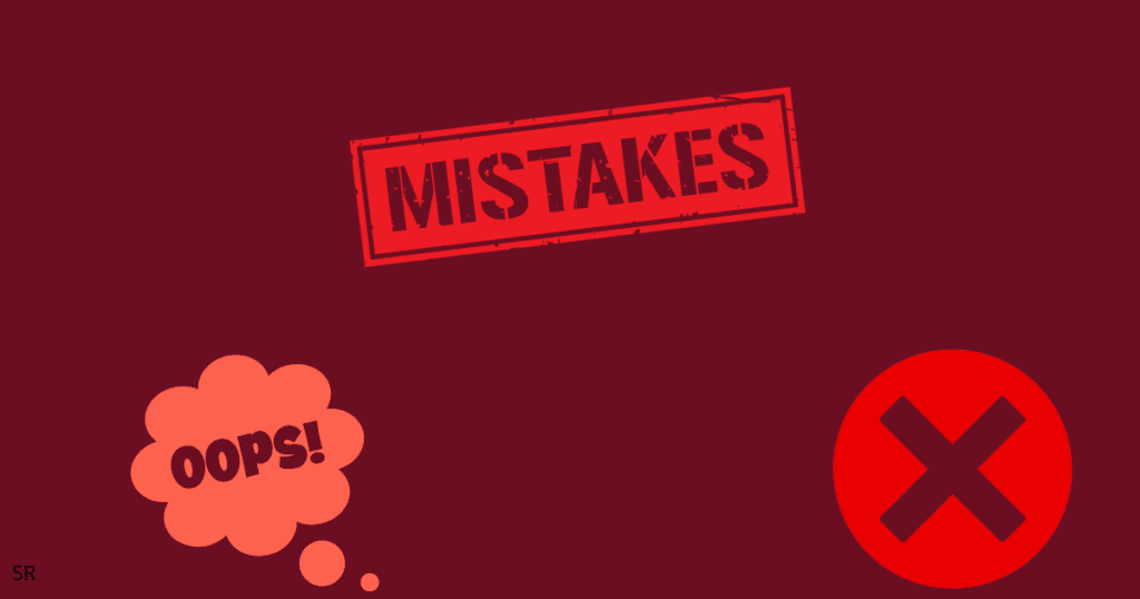 image showing mistakes 