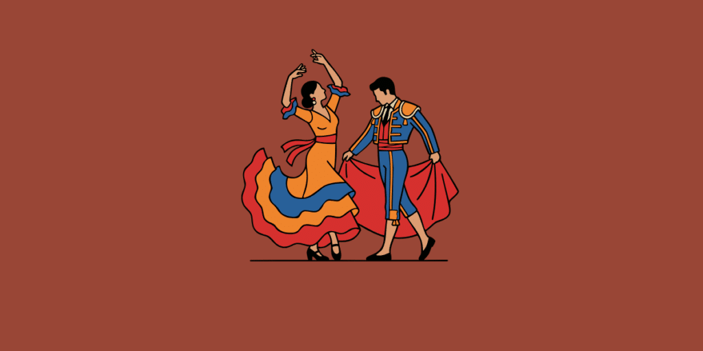 an image showing a man and woman happy and dancing