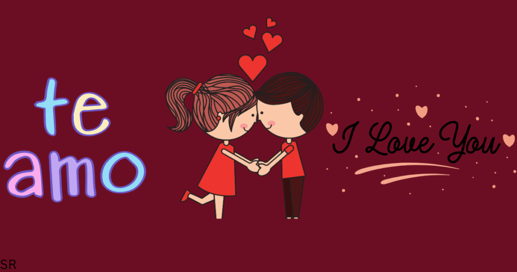 I love you in spanish